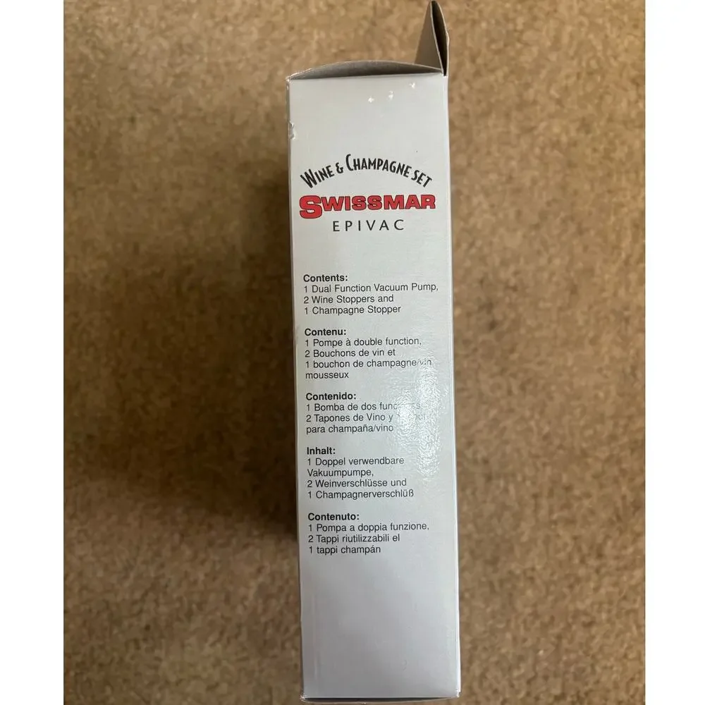Swissmar epivac wine